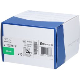 Natura Support Mixte - Support porte-poche, système 2 pièces, prédécoupé. diamètre 45 mm (