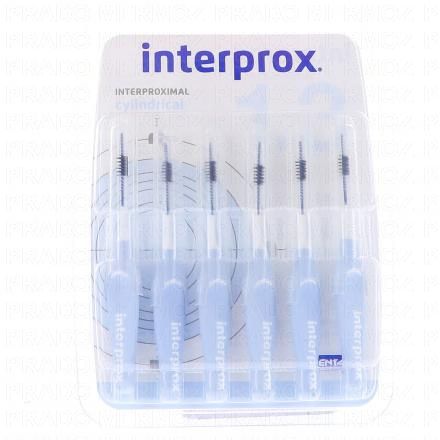 Brossettes interdentaires Cylindrique 1.3mm Bleu ciel