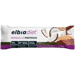 Elbiadiet Barquillo Proteico Coco 36g