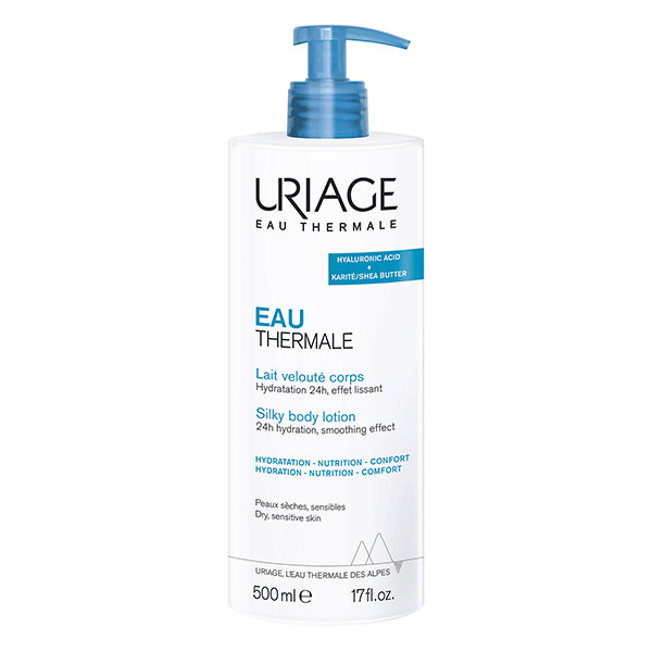 Eau Thermale Lait Velouté Corps Hydratant Peaux Sèches Sensibles 500ml