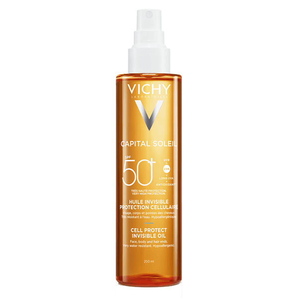 Capital Soleil Huile Invisible De Protection Cellulaire SPF50+ 200ml