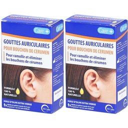 Care+ Solution pour bouchons de cérumen