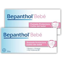 Pack Pomada Protectora Bebé 2x50g
