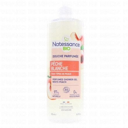Douche parfumée pêche blanche bio 500ml
