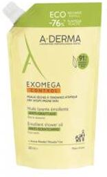 Exomega Control - Huile Lavante Émolliente Anti-Grattage 500 ml - Sachet 500 ml
