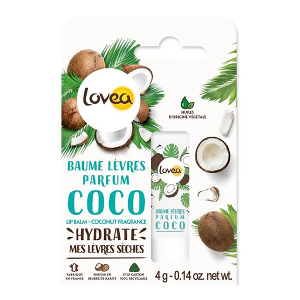 - Baume À Lèvres Coco Lèvres Sèches Au Beurre De Karité 4g