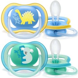 Avent Sucette Ultra Air Boy +18 Mois (Couleur non sélectionnable)