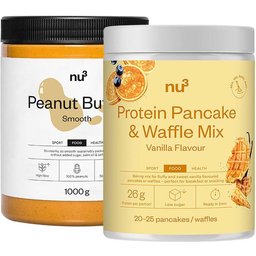 Protein Pancake Mix + Beurre de cacahuète