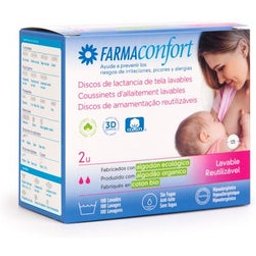 Coussinets d'allaitement lavables 2 unités