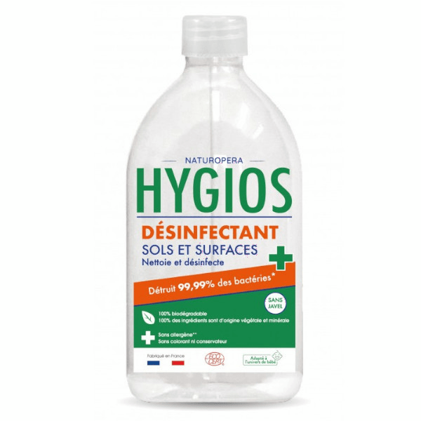 Désinfectant Sols et Surfaces Eucalyptus Frais 1L