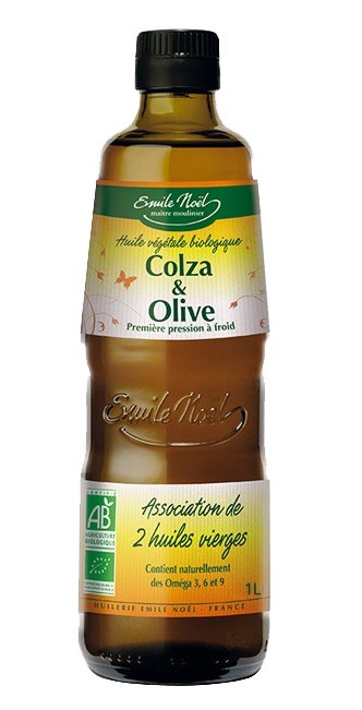 HUILE VIERGE de Colza-Olive