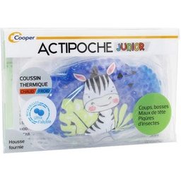 Junior Coussin Thermique Microbilles Zèbre