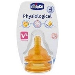 Mamelon en caoutchouc physiologique +4M 2uds caoutchouc flow 2uds