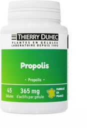 Propolis 18% - 365 mg : Conditionnement - 45 gélules