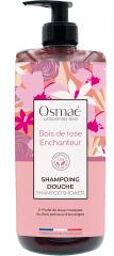 Osmae Shampoing Gd1L Douche Bois de Rose - Flacon-Pompe 1000 ml