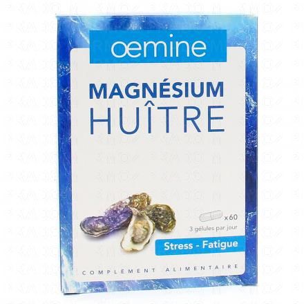 magnésium huîtres 60 gélules