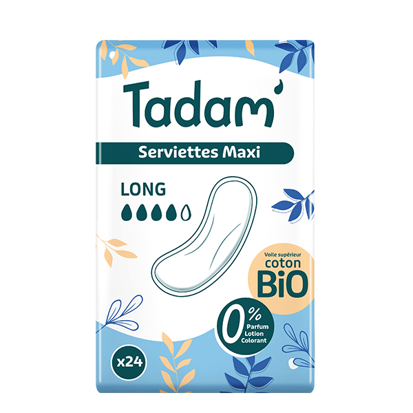 Hygiène Féminine Serviette Dermo-Sensitive Maxi Long 16 unités
