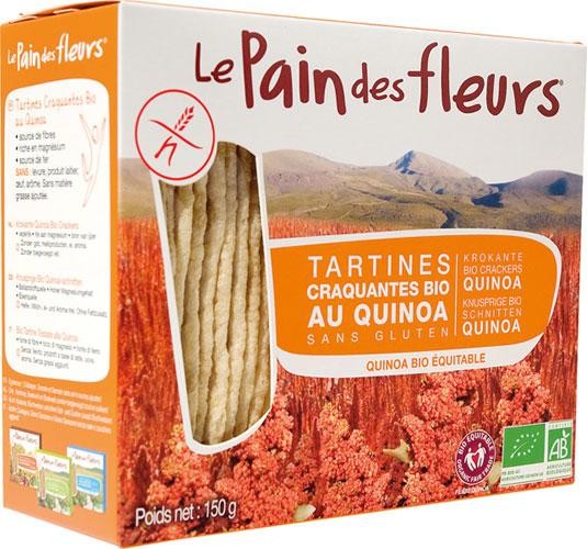 PAIN DES FLEURS Tartines Craquantes au Quinoa