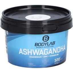 Bodylab® Sports Nutrition ashwagandha + magnésium + zinc + vitamine B6