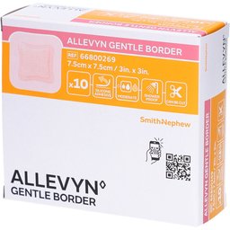 Allevyn Classic Gentle Border 7.5 cm x 7.5 cm