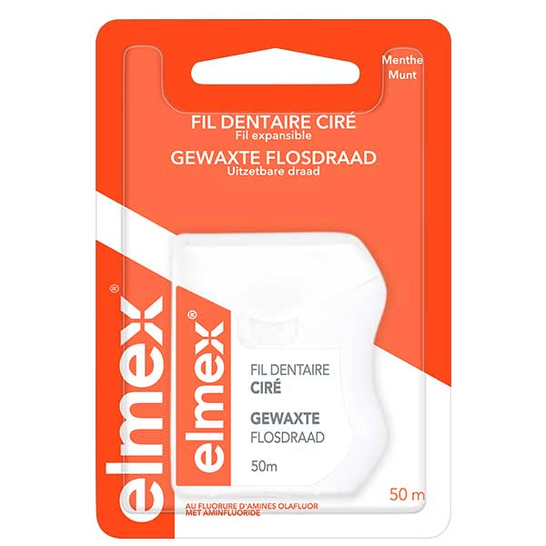 Fil Dentaire Ciré Menthe 50m