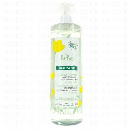 Bébé eau nettoyante sans rinçage 750 ml