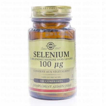 Sélénium 100 µg 100 comprimés