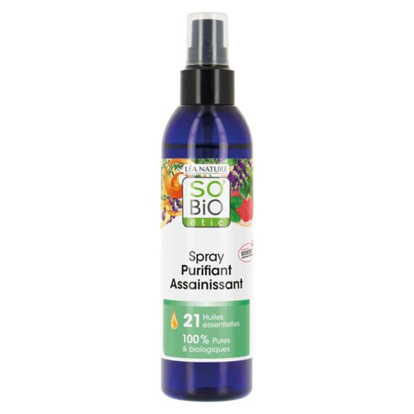 So'Bio Étic Spray Aroma Habitat Purifiant Assainissant Bio 200ml