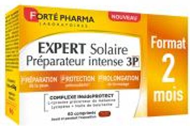 Forté Pharma Expert Solaire Préparateur Intense 3P 60 Unités - Boîte 60 comprimés
