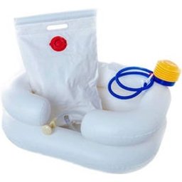 Pack Lavacabezas Hinchable Portátil