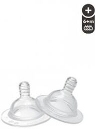 2 Tétines Anti-Colique XL Dès 6 Mois - Blister 2 tétines