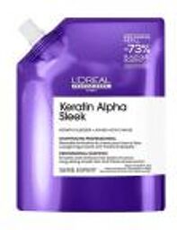 Keratin Alpha Sleek Shampoing Professionnel Éco-Recharge 500 ml - Doypack 500 ml