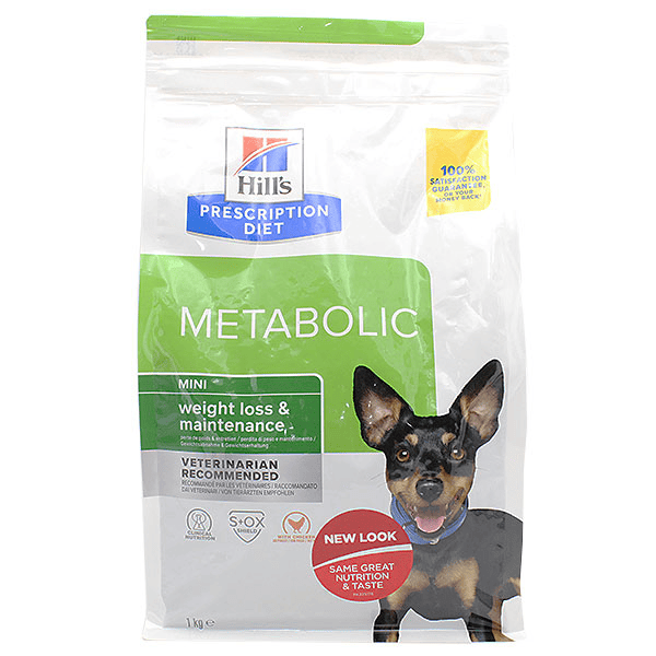 Prescription Diet Canine Metabolic Mini Weight Loss & Maintenance Croquettes Poulet 1kg