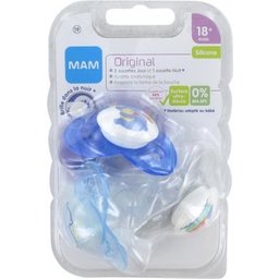 Succette Original 18+ mois Silicone Garçon 3uts