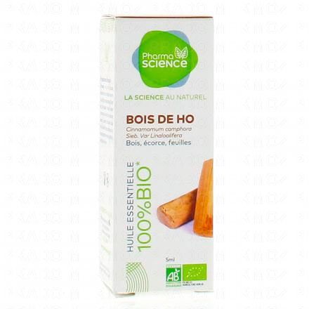 Huile essentielle de Bois de Ho bio flacon 5 ml
