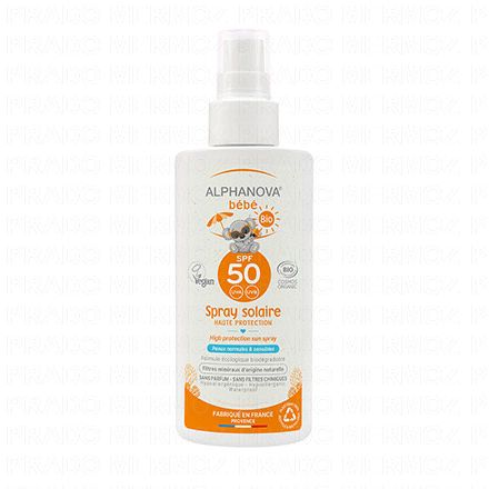 Bébé - Sun spray bio SPF50 spray 125g