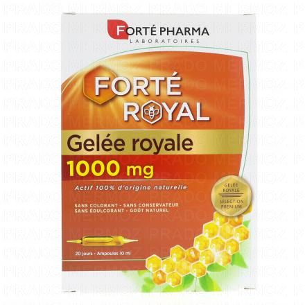 FORTÉ PHARMA Gelée royale 1000mg 20 ampoules de 10ml