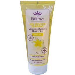 Freesens® Gel douche surgras 3 en 1 - Monoï