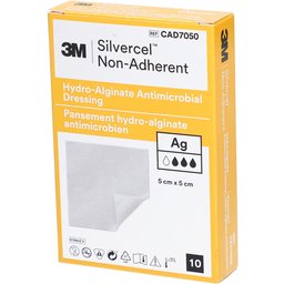 Silvercel® Pansement non-adhérent à l'argent 5 x 5 cm