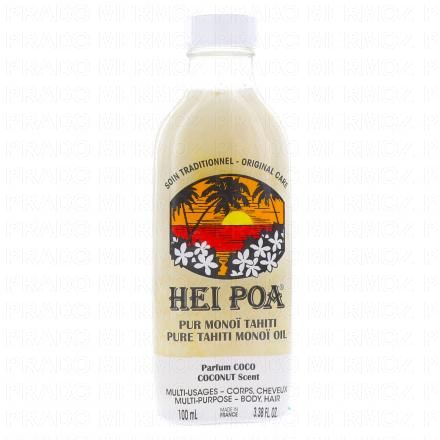 HEI POA Pur monoï de tahiti coco flacon 100ml