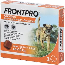 Frontpro® Comprimés à Croquer pour Chiens 4-10 kg