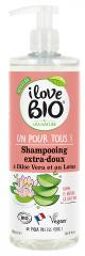 Shampoing Extra-Doux Aloe Vera Lotus Bio 500 ML - Flacon-Pompe 500 ml