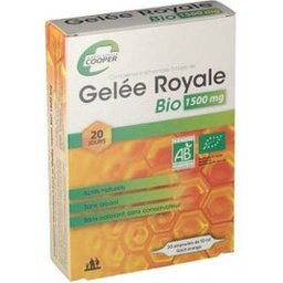 Gelée Royale Bio 1500mg 20 ampoules
