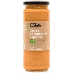 Carlota Bio Crème de lentilles rouges Crème de quinoa Bio 450g