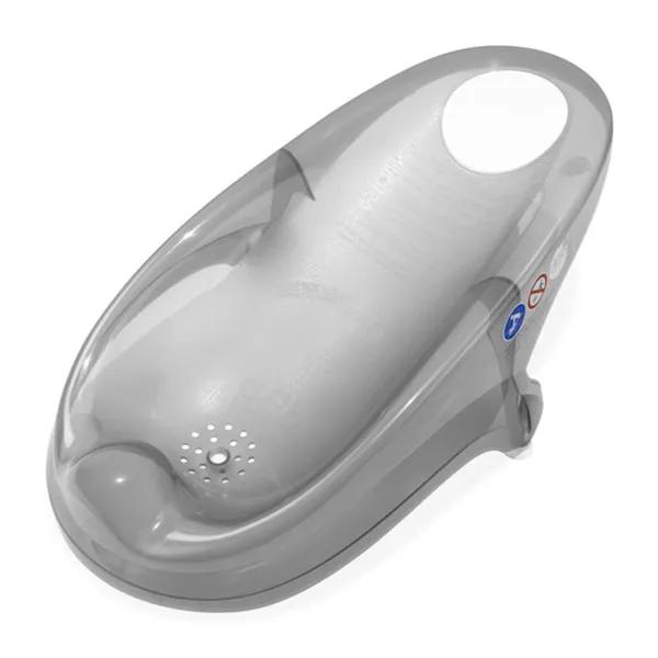 Transat de bain bébé de 0 à 6 mois Forme ergonomique Coloris Gris
