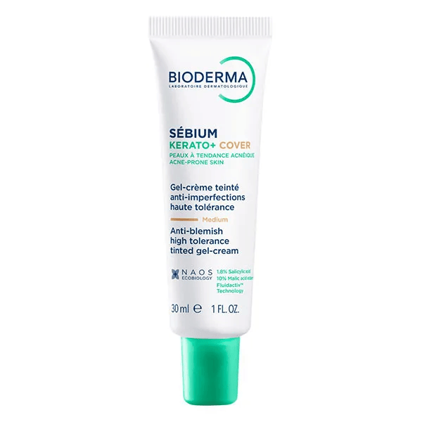 Sébium Kérato+ Cover Gel-crème teinté anti-imperfections haute tolérance 30ml