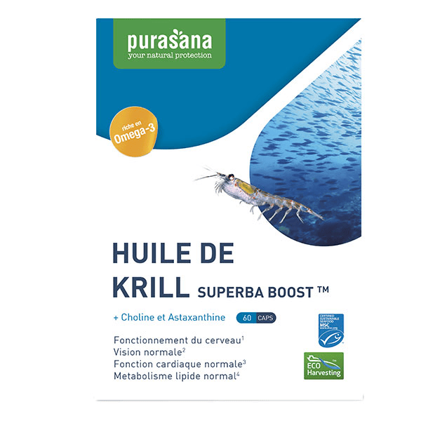 Huile de Krill - 500 mg - 60 caps