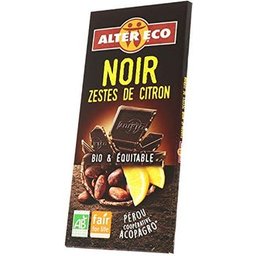 Ecologique Tablette Chocolat Noir au Citron 100g