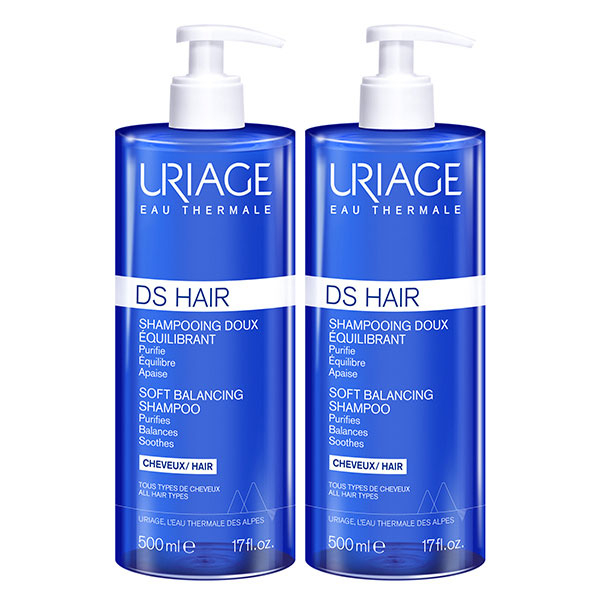 DS Hair Shampooing Doux Équilibrant Apaisant 500ml - Lot de 2