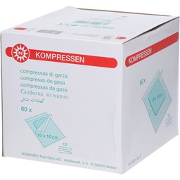 Nobamed® Compresses de gaze stériles 10 x 10 cm